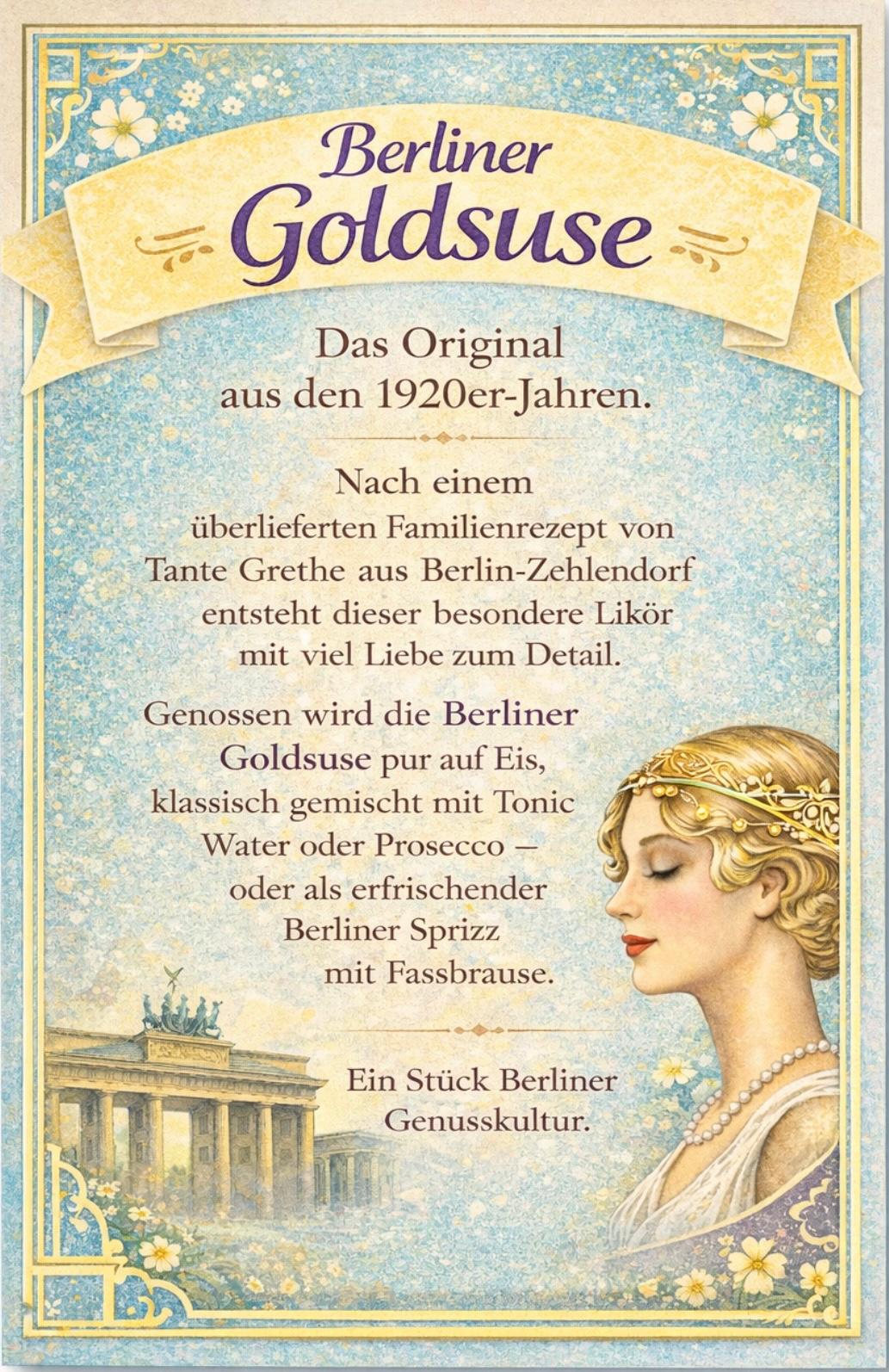 BERLINER GOLDSUSE